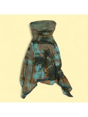 American Vintage Women's Multi and Green Dress